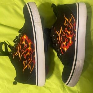 Kids Heelys Pro 20 Flame Print